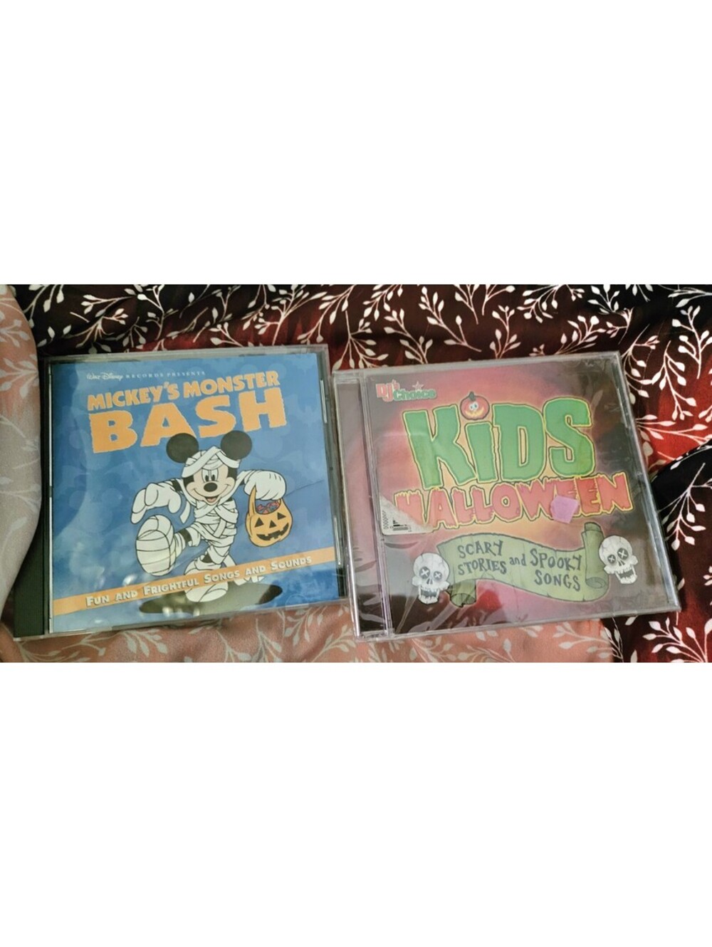 Halloween CD's Kids Halloween & Disney's Mickeys Monster Bash BNIP